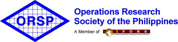 Operations Research Society of the Philippines (ORSP) Logo